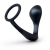 Черное эрекционное кольцо со стимулятором простаты Ringer Cock Ring   Plug - b-Vibe - в Красногорске купить с доставкой