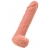 Телесная удлиняющая фаллическая насадка - 16 см. - ToyFa - в Красногорске купить с доставкой