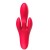 Красный вибратор-кролик с 4 моторами Shakira - Woma