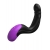 Черно-фиолетовый вибромассажёр простаты Hyper-Pulse P-Spot Massager - Pipedream - в Красногорске купить с доставкой