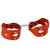Красные наручники «Цезарь» - Sitabella - купить с доставкой в Красногорске