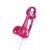 Розовый леденец в форме члена со вкусом айриш крим - 80 гр. - Sosuчki - купить с доставкой в Красногорске