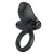 Черное эрекционное кольцо с вибрацией Adrien - Baile - в Красногорске купить с доставкой