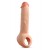 Телесная насадка-удлинитель Thrive 8.75 Inch Realistic Penis Extender Sleeve - 22,2 см. - Blush Novelties - в Красногорске купить с доставкой
