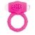 Розовое эрекционное виброкольцо A-toys - A-toys - в Красногорске купить с доставкой