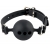 Силиконовый кляп-шар с отверстиями для дыхания Silicone Breathable Ball Gag Small - Pipedream - купить с доставкой в Красногорске
