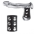 Утяжка на пенис на кнопочках 100% PVC STRAP WITH METAL SNAP - BlueLine - купить с доставкой в Красногорске