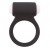 Чёрное эрекционное виброкольцо LIT-UP SILICONE STIMU RING 3 BLACK - Dream Toys - в Красногорске купить с доставкой