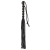 Чёрная мини-плеть из резины Rubber Mini Whip - 22 см. - Blush Novelties - купить с доставкой в Красногорске