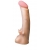 Телесная насадка REAL Standard с усиками на основании - 19 см. - LOVETOY (А-Полимер) - купить с доставкой в Красногорске