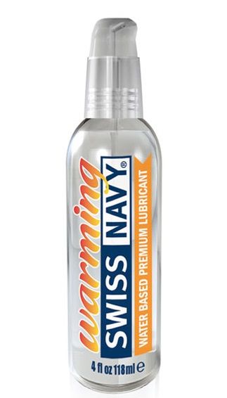 Разогревающий лубрикант на водной основе Swiss Navy Warming Lube - 118 мл. - Swiss navy - купить с доставкой в Красногорске