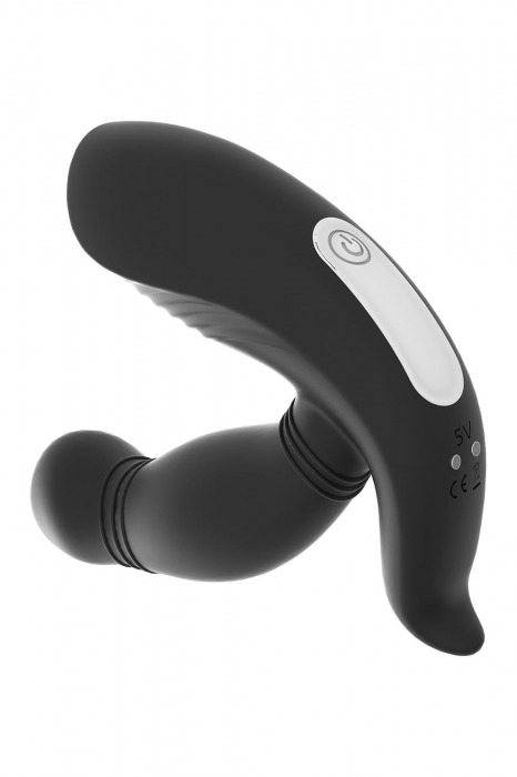 Черный вибромассажер простаты PROSTATE HERO - Dream Toys - в Красногорске купить с доставкой
