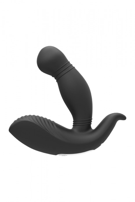Черный вибромассажер простаты PROSTATE HERO - Dream Toys - в Красногорске купить с доставкой