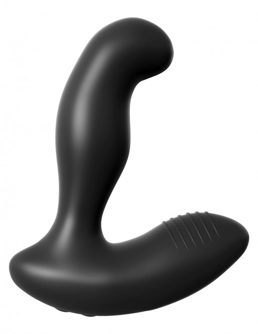 Черный массажер простаты Electro Stim Prostate Vibe с электростимуляцией - 13,3 см. - Pipedream - купить с доставкой в Красногорске