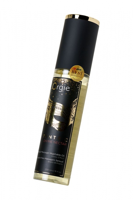 Растительное массажное масло Orgie Tantric Divine Nectar - 200 мл. - ORGIE - купить с доставкой в Красногорске