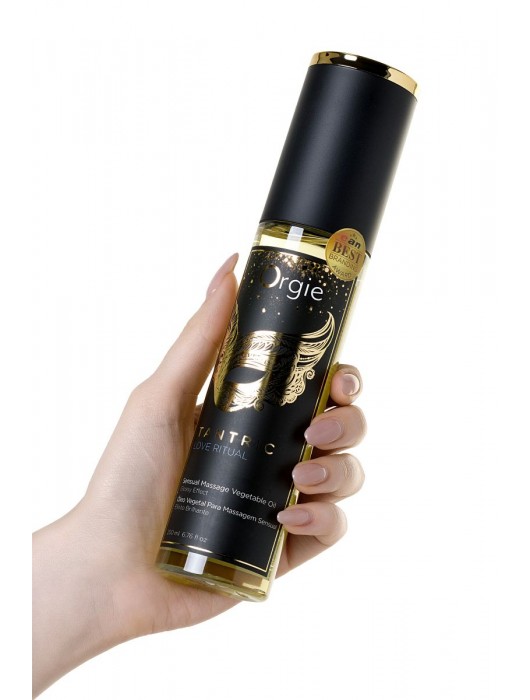 Растительное массажное масло Orgie Tantric Love Ritual - 200 мл. - ORGIE - купить с доставкой в Красногорске