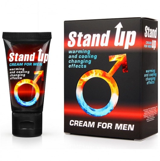 Возбуждающий крем для мужчин Stand Up - 25 гр. - Биоритм - купить с доставкой в Красногорске