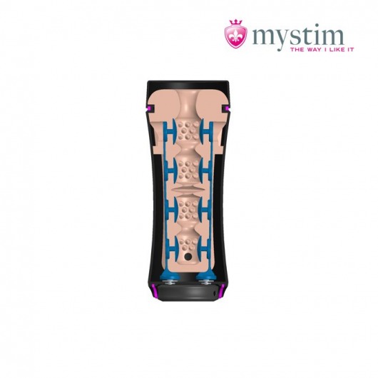 Мастурбатор-анус Opus E Donut с возможностью подключения электростимуляции - MyStim - купить с доставкой в Красногорске