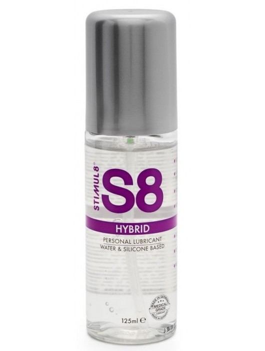 Интимная смазка на водно-силиконовой основе S8 Hybrid - 125 мл. - Stimul8 - купить с доставкой в Красногорске