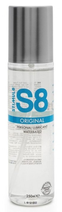 Универсальный лубрикант на водной основе S8 Original Lubricant - 250 мл. - Stimul8 - купить с доставкой в Красногорске