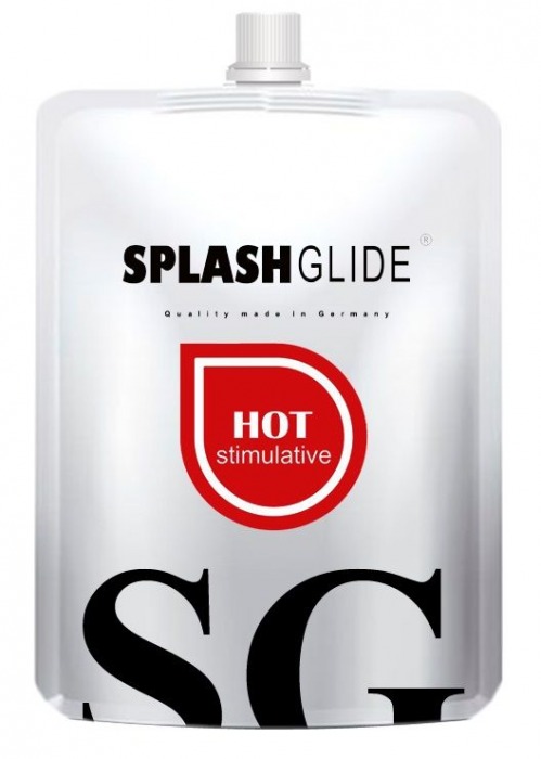 Возбуждающий лубрикант на водной основе Splashglide Hot Stimulative - 100 мл. - Splashglide - купить с доставкой в Красногорске