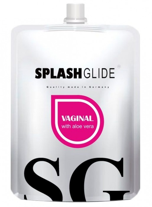 Ухаживающий лубрикант на водной основе Splashglide Vaginal With Aloe Vera - 100 мл. - Splashglide - купить с доставкой в Красногорске