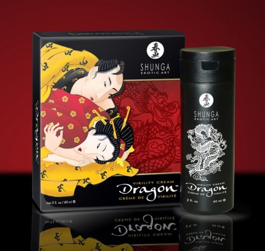 Интимный мужской крем  Дракон - Shunga - купить с доставкой в Красногорске