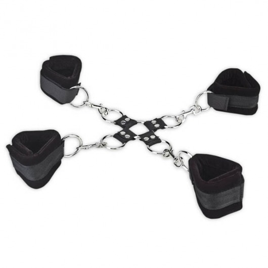 Комплект для сковывания из 5 предметов - Lux Fetish - купить с доставкой в Красногорске