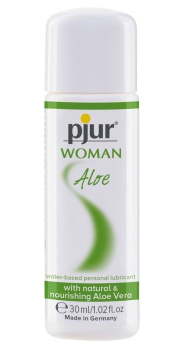 Лубрикант на водной основе pjur WOMAN Aloe - 30 мл. - Pjur - купить с доставкой в Красногорске