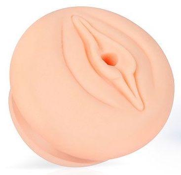Телесная насадка-вагина на помпу - Sex Expert - в Красногорске купить с доставкой