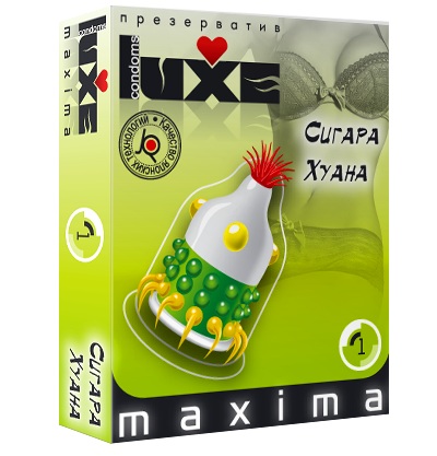 Презерватив LUXE Maxima  Сигара Хуана  - 1 шт. - Luxe - купить с доставкой в Красногорске