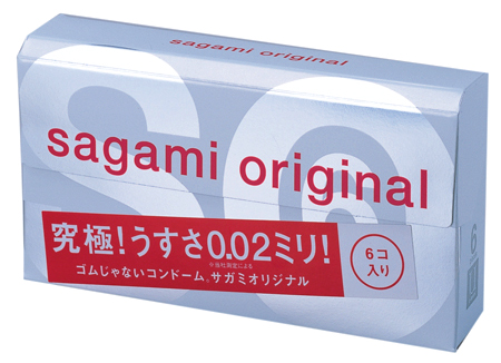 Ультратонкие презервативы Sagami Original - 6 шт. - Sagami - купить с доставкой в Красногорске
