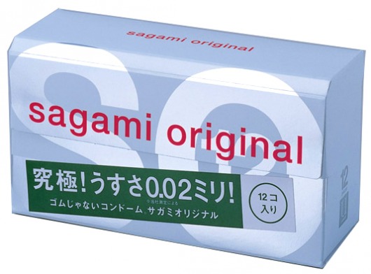Ультратонкие презервативы Sagami Original - 12 шт. - Sagami - купить с доставкой в Красногорске