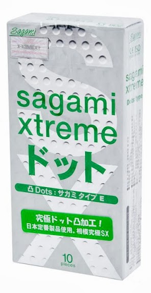 Презервативы Sagami Xtreme Type-E с точками - 10 шт. - Sagami - купить с доставкой в Красногорске