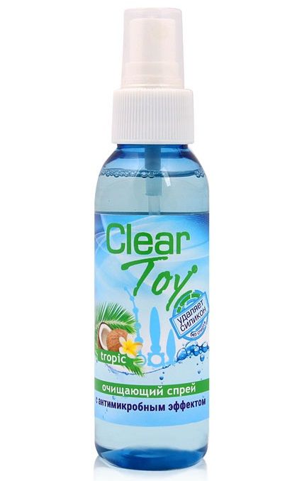Очищающий спрей для игрушек CLEAR TOY Tropic - 100 мл. - Биоритм - купить с доставкой в Красногорске
