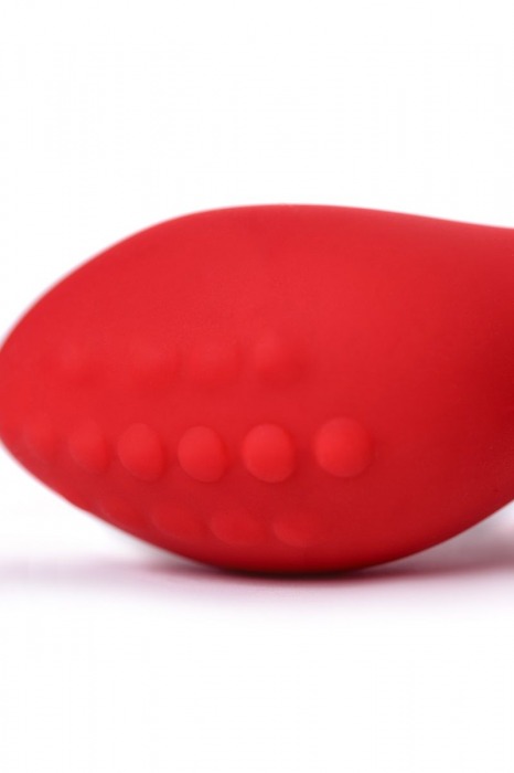 Красный силиконовый вибростимулятор простаты Proman - 12,5 см. - ToyFa - в Красногорске купить с доставкой