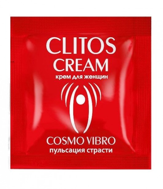 Пробник возбуждающего крема для женщин Clitos Cream - 1,5 гр. - Биоритм - купить с доставкой в Красногорске