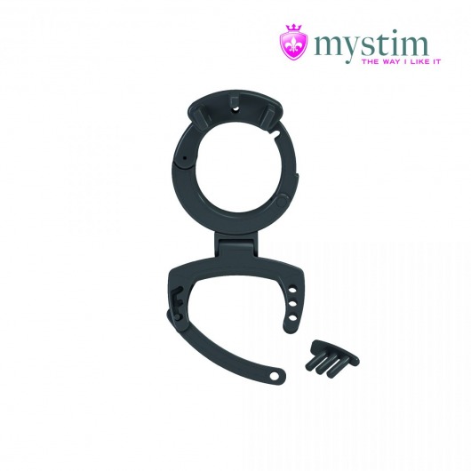 Пояс верности с электростимуляцией Pubic Enemy No 3 - MyStim - купить с доставкой в Красногорске