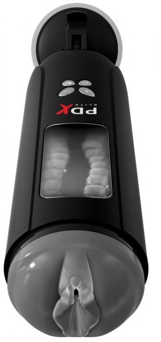 Серый мастурбатор-вагина с функцией переминания Ultimate Milker - Pipedream - в Красногорске купить с доставкой