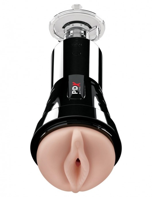 Телесный вибромастурбатор-вагина Cock Compressor Vibrating Stroker - Pipedream - в Красногорске купить с доставкой