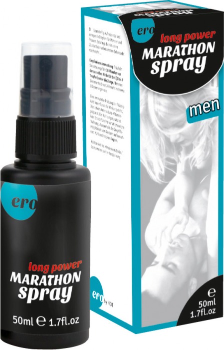 Пролонгирующий спрей для мужчин Long Power Marathon Spray - 50 мл. - Ero - купить с доставкой в Красногорске
