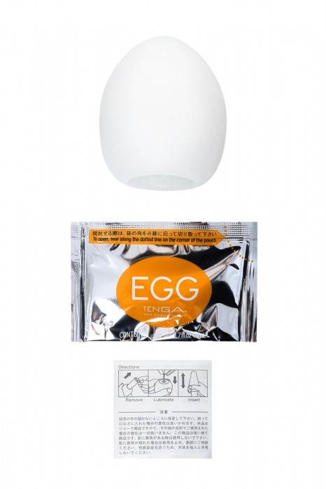 Мастурбатор-яйцо EGG Boxy - Tenga - в Красногорске купить с доставкой