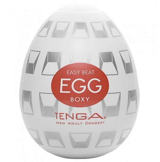 Мастурбатор-яйцо EGG Boxy - Tenga - в Красногорске купить с доставкой