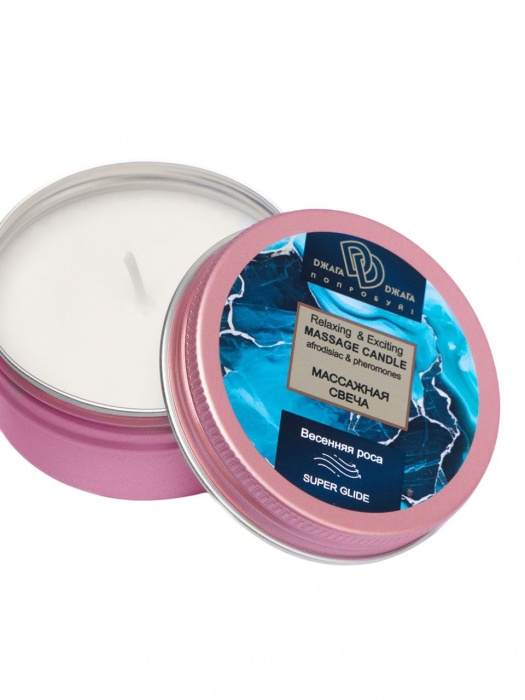 Массажная свеча  Весенняя роса - БиоМед - купить с доставкой в Красногорске