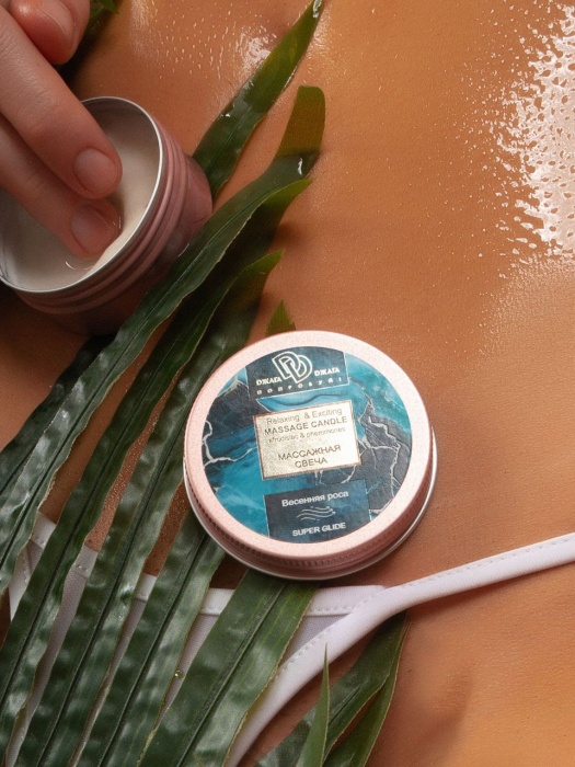 Массажная свеча  Весенняя роса - БиоМед - купить с доставкой в Красногорске