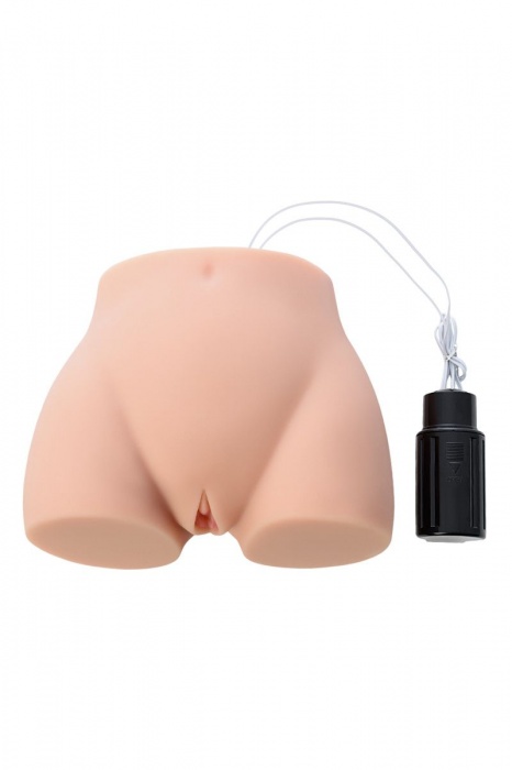 Мастурбатор-полуторс Cherry с вибрацией и двумя любовными тоннелями - KOKOS - в Красногорске купить с доставкой