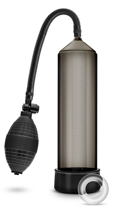 Черная вакуумная помпа VX101 Male Enhancement Pump - Blush Novelties - в Красногорске купить с доставкой