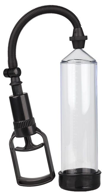 Прозрачная вакуумная помпа TRIGGER HANDLE PENIS PUMP - Dream Toys - в Красногорске купить с доставкой