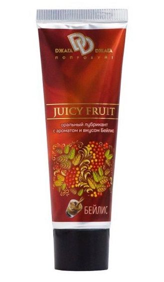 Интимный съедобный лубрикант JUICY FRUIT с ароматом  Бейлис  - 30 мл. - БиоМед - купить с доставкой в Красногорске