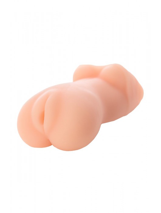 Телесный мастурбатор в виде женской фигурки - Toyfa Basic - в Красногорске купить с доставкой